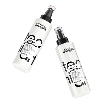 Tratament profesional pentru par, fara clatire L’Oreal Professionnel Tecni.Art All-in-1 Performer, multifunctional cu 30 de beneficii, 190ml