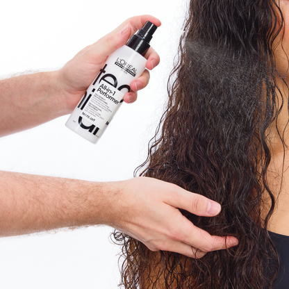 Tratament profesional pentru par, fara clatire L’Oreal Professionnel Tecni.Art All-in-1 Performer, multifunctional cu 30 de beneficii, 190ml