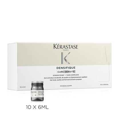 Fiole Kérastase Densifique Cure Densité Ingrijire activa pentru mentinerea densitatii, calitatii si texturii parului 10x6ml