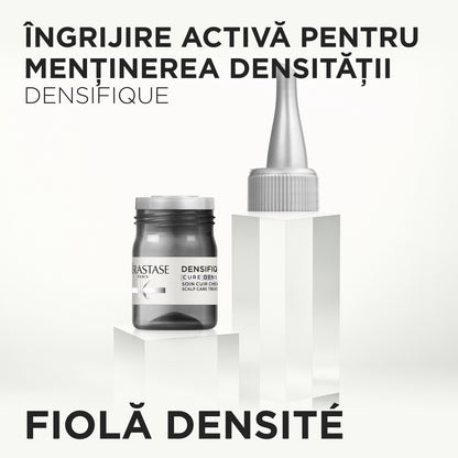 Fiole Kérastase Densifique Cure Densité Ingrijire activa pentru mentinerea densitatii, calitatii si texturii parului 10x6ml