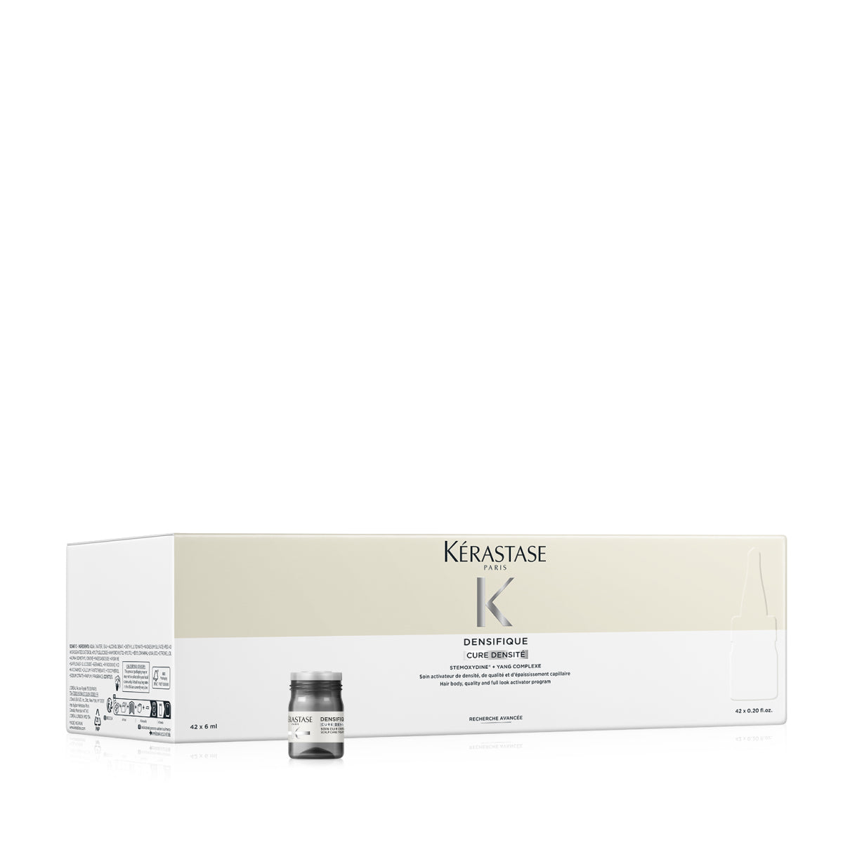Fiole Kérastase Densifique Cure Densité Ingrijire activa pentru mentinerea densitatii, calitatii si texturii parului 42x6ml