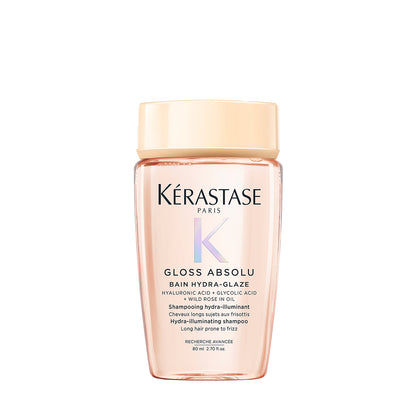 Kérastase Gloss Absolu Bain Hydra-Glaze Sampon pentru par lung, predispus la electrizare 80 ml