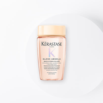 Kérastase Gloss Absolu Bain Hydra-Glaze Sampon pentru par lung, predispus la electrizare 80 ml