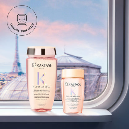 Kérastase Gloss Absolu Bain Hydra-Glaze Sampon pentru par lung, predispus la electrizare 80 ml