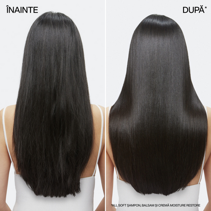 Rezerva Eco Sampon profesional Redken All Soft pentru par uscat, imbogatit cu ulei de Argan si complex hidratant, 500ml