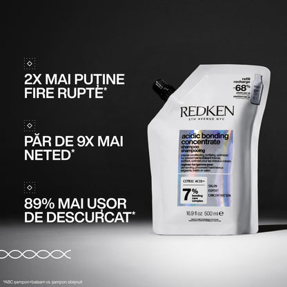Shampoo for damaged hair — Redken Acidic Bonding Concentrate Sulfate-Free Shampoo 500ml