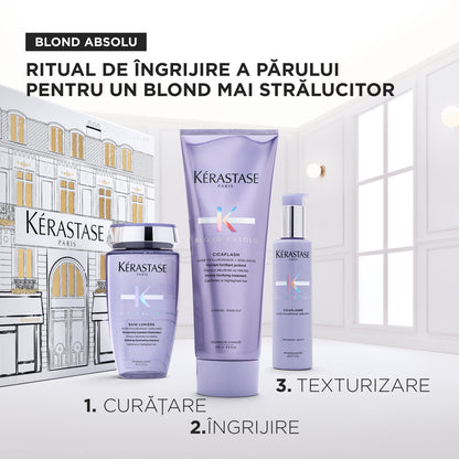 Set Kérastase Blond Absolu Fondant Holidays 2025, ingrijire a parului pentru un blond mai stralucitor