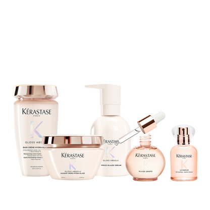 Sampon pentru par gros predispus la electrizare Kérastase Gloss Absolu Bain Crème Hydra-Glaze 250 ml