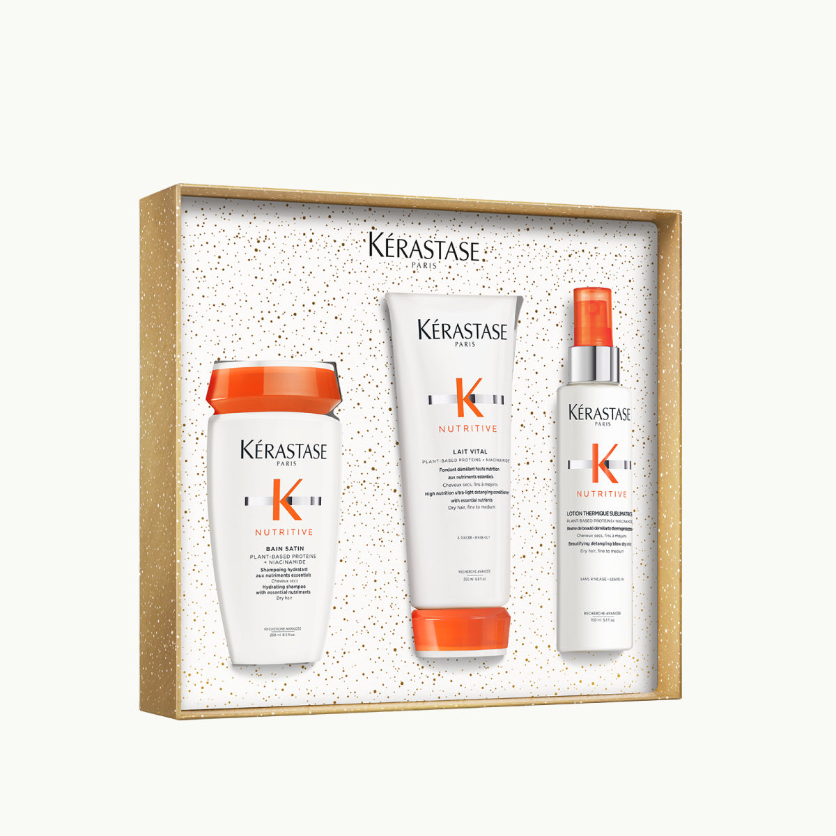 Set Kérastase Nutritive Fondant Holidays 2025, ritual de ingrijire pentru hranirea parului uscat