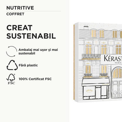 Set Kérastase Nutritive Fondant Holidays 2025, ritual de ingrijire pentru hranirea parului uscat