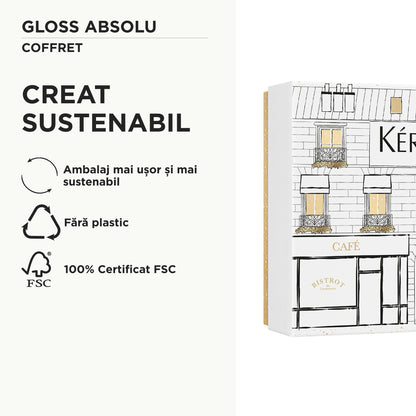 Set Kérastase Gloss Absolu Oil Holidays 2025 - Ritual de ingrijire hydra-glaze pentru un par stralucitor si plin de viata