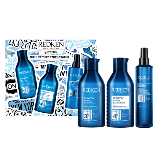 Set rutina profesionala Redken Extreme cu proteine pentru par deteriorat