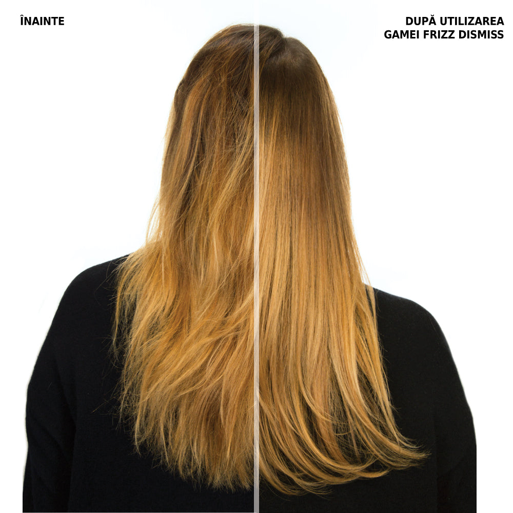 Set rutina profesionala Redken Frizz Dismiss cu ulei de babassu pentru par indisciplinat, electrizat