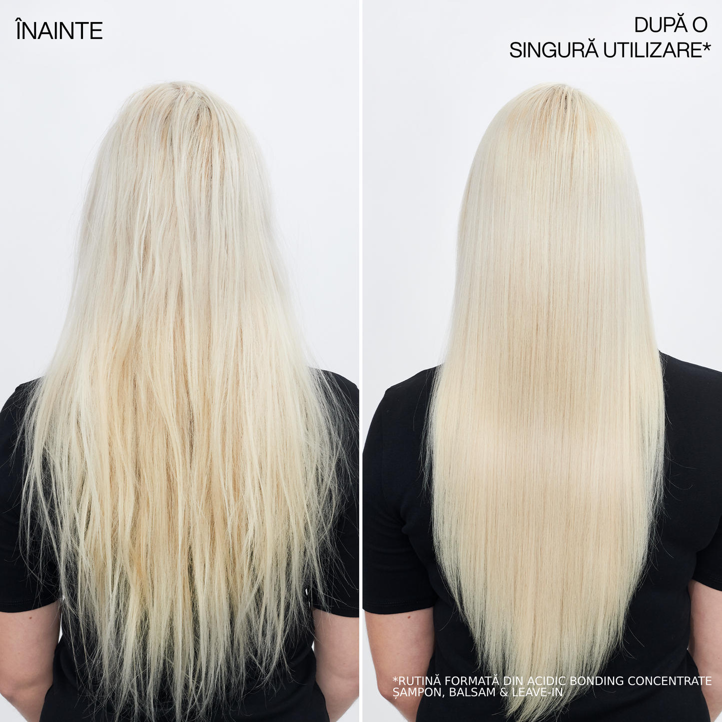 Rutina de ingrijre Redken Acidic Bonding Concentrate pentru par deteriorat si decolorat