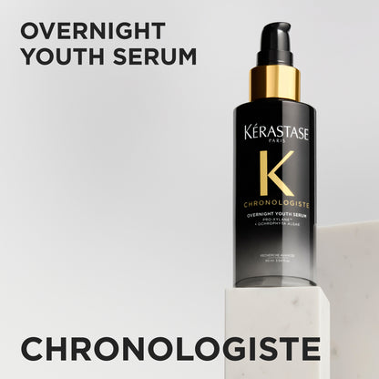 Kérastase Chronologiste Overnight Youth Serum – Ser de Noapte Anti-Aging pentru Regenerarea Părului 90ml