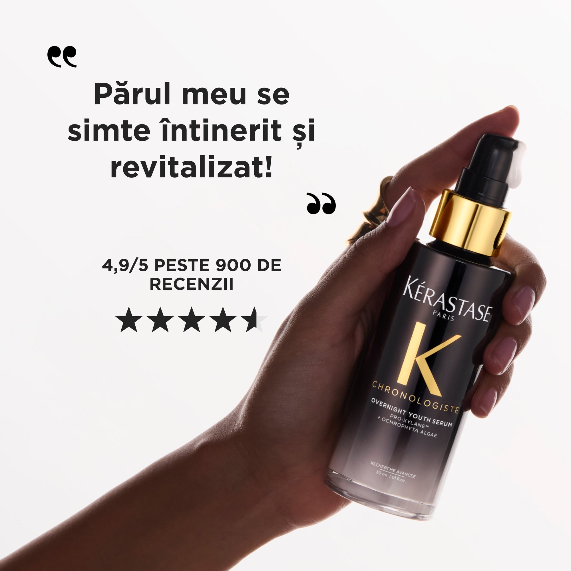 KERASTASE CHRONOLOGISTE セラム Kérastase Chronologiste Overnight Youth Serum – Regenerare