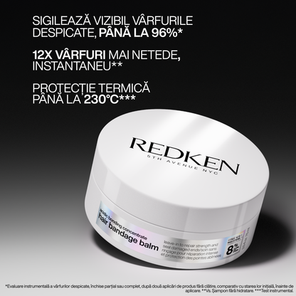 Redken Hair Bandage Balm - Leave-in balm for repairing, strengthening, and sealing split ends 75ml