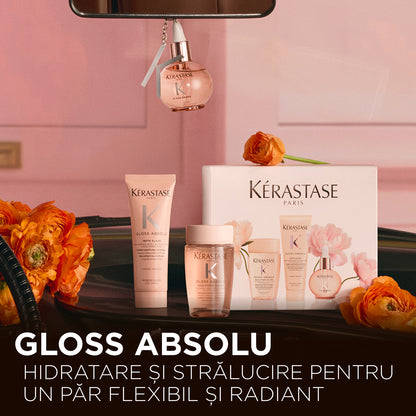 Set Kérastase Gloss Absolu Spring 2026 – Ritual pentru Păr Lung cu Efect Anti-Frizz și Strălucire