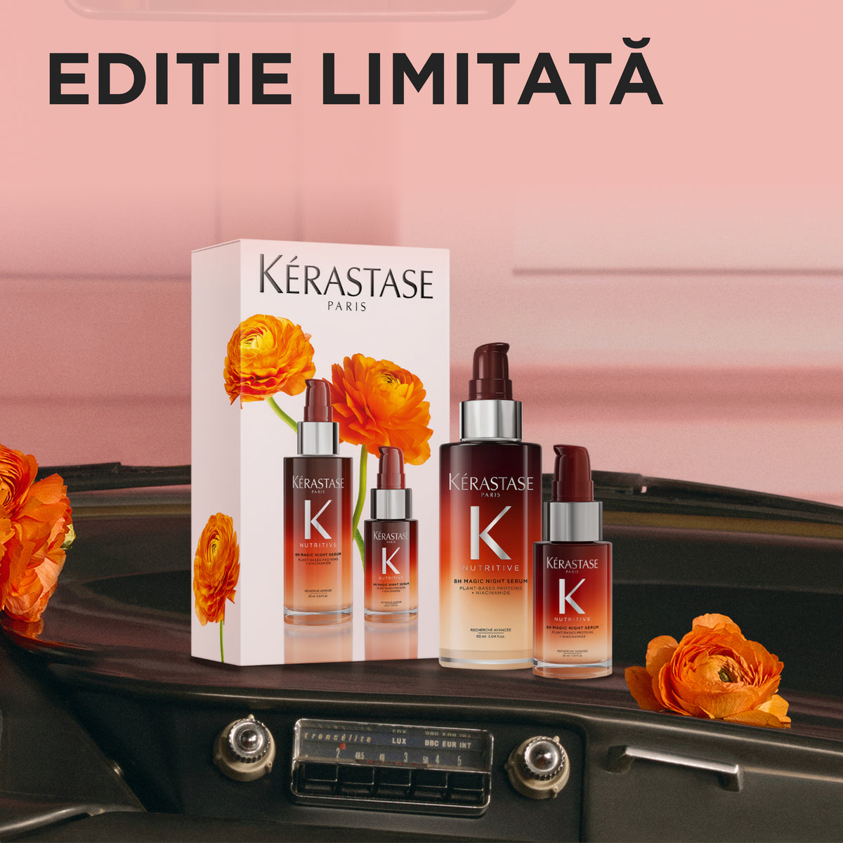 Set Kérastase Nutritive Spring 2026 – Ritual Hidratant pentru Păr Uscat (Ediție Limitată)