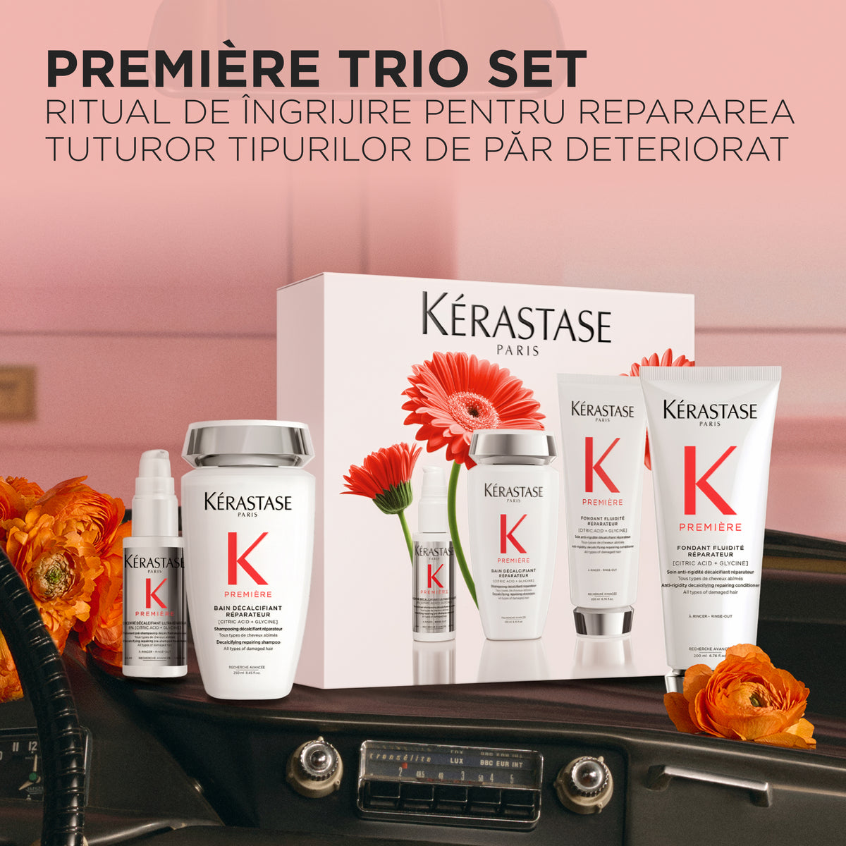 Set Kérastase Première Trio Șpring 2026– Ritual Reparator pentru Păr Deteriorat