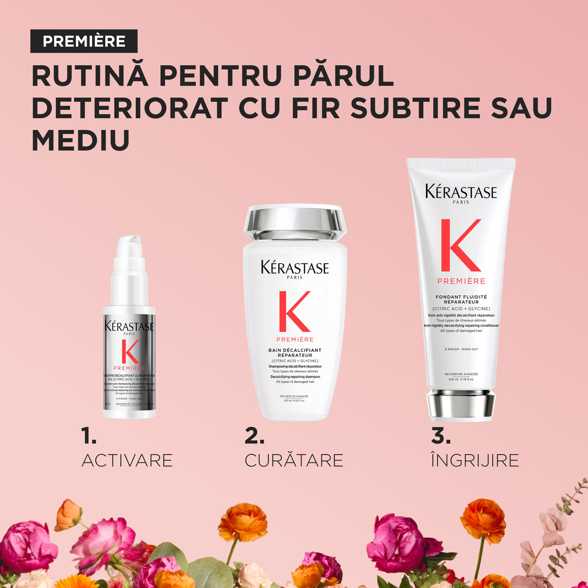 Set Kérastase Première Trio Șpring 2026– Ritual Reparator pentru Păr Deteriorat