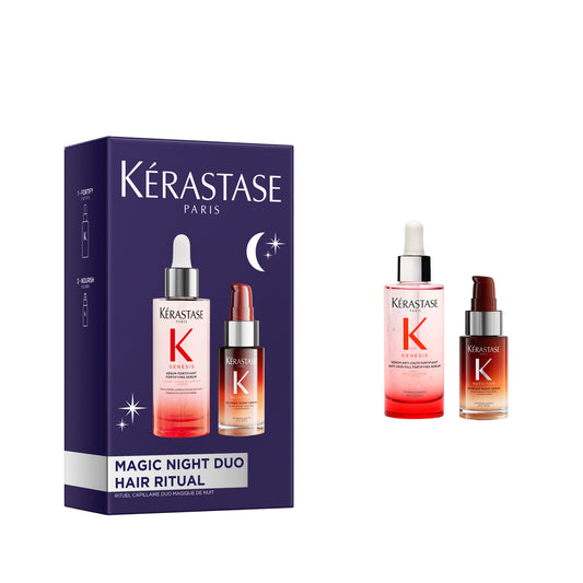 Set Kérastase Genesis Magic Night Duo Spring 2026 – Ritual de Noapte pentru Hidratare Intensă și Anti-Cădere