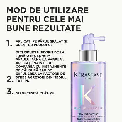 Kérastase Blond Guard – Leave-in Treatment for Blonde Hair, Hydration & Shine 190ml
