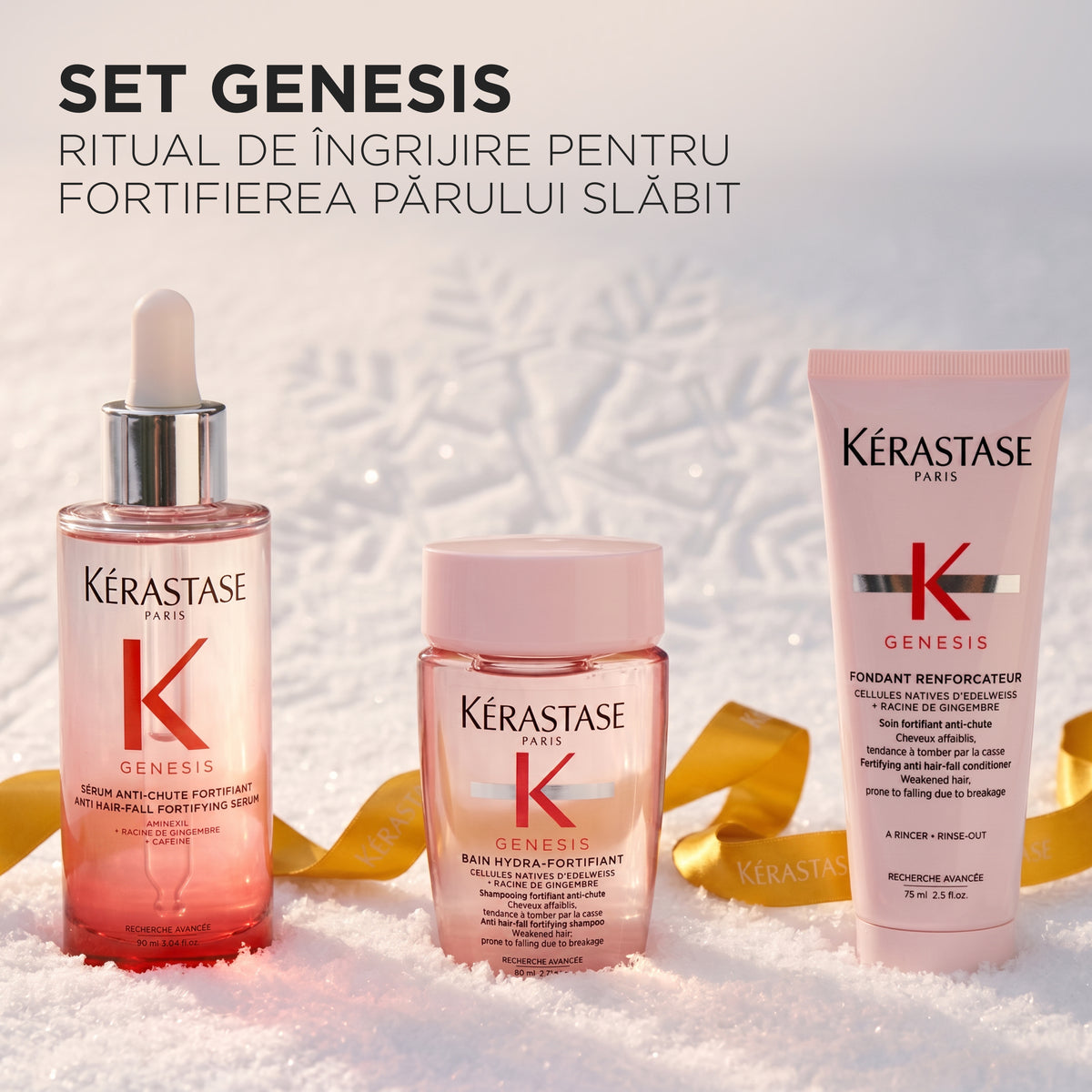 Set Kérastase Genesis Serum Holiday 2026 împotriva căderii părului – imagine 2