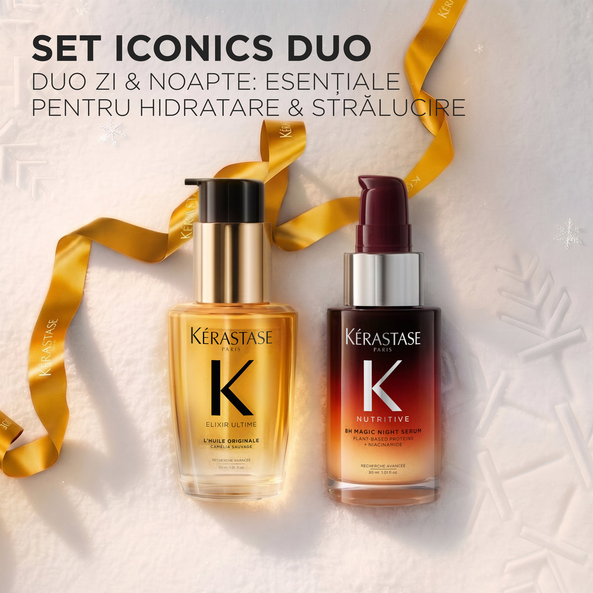 Set Kérastase MINI HERO Duo Holiday 2026 pentru hidratare și strălucire – imagine 2
