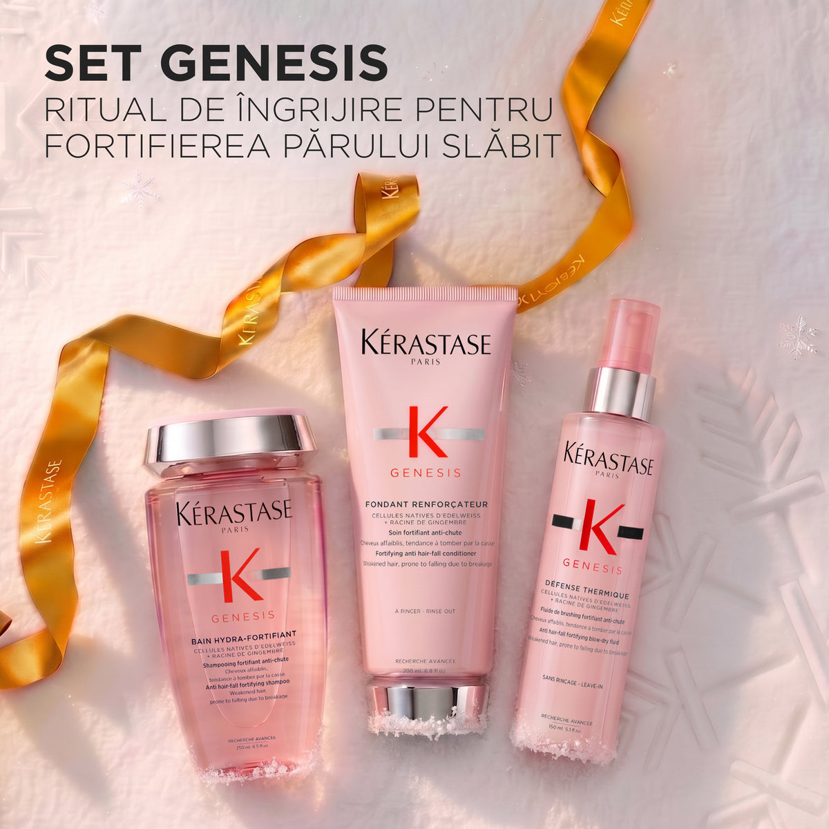 Set Kérastase Genesis Therm Holiday 2026 împotriva căderii părului – imagine 2
