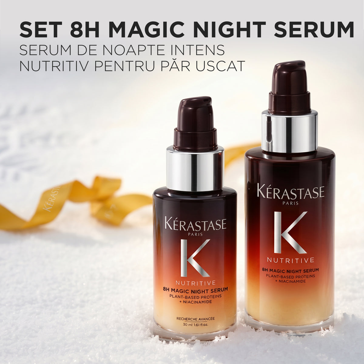 Set Kérastase 8HNS Duo Holiday 2026 pentru păr uscat – imagine 2