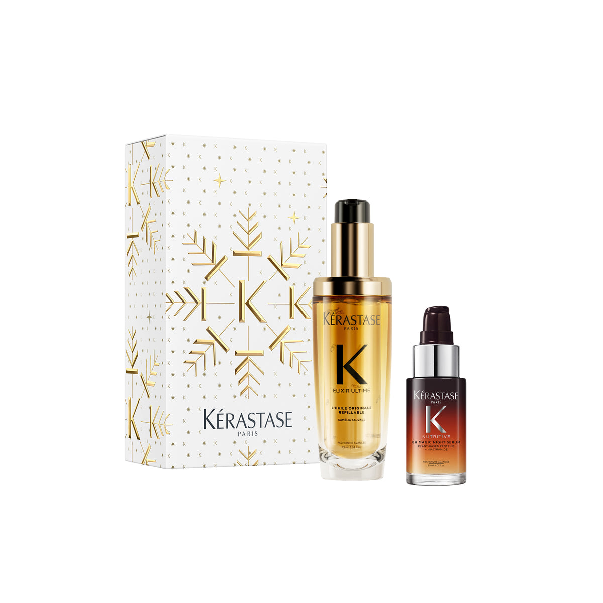 Set Kérastase Iconics Duo Holiday 2026 pentru hidratare și strălucire – imagine 1