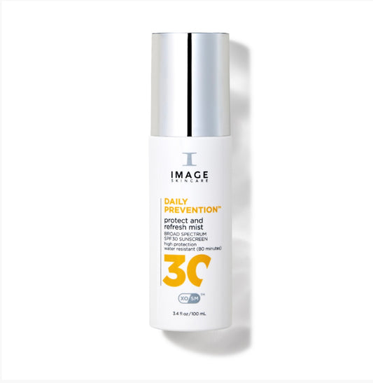 Spray cu protecție solară SPF 30 Image Skincare - DAILY PREVENTION Protect & Refresh Mist SPF 30 100ml
