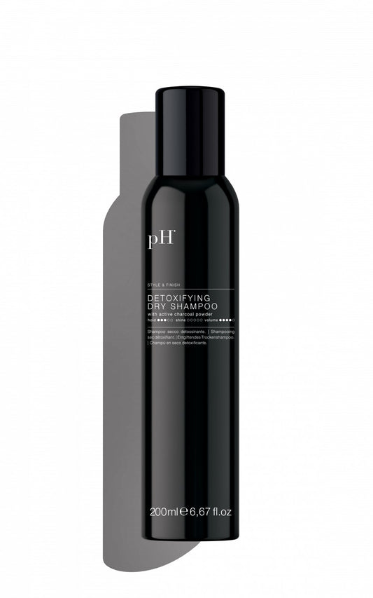 Detoxifying Dry Shampoo, Șampon uscat detoxifiant, pH Laboratories, 200 ml