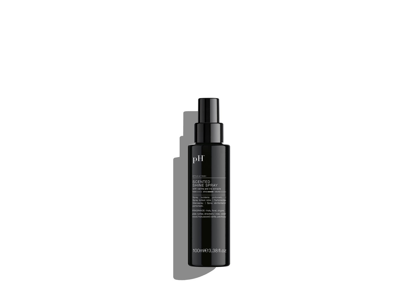 Luciu de păr parfumat pH Laboratories STYLE & FINISH SCENTED SHINE SPRAY 100ML