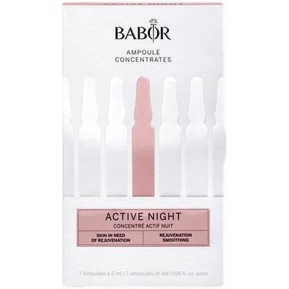 Babor Active Night Ampoule – Fiole pentru regenerare și revitalizare peste noapte 7x2ml