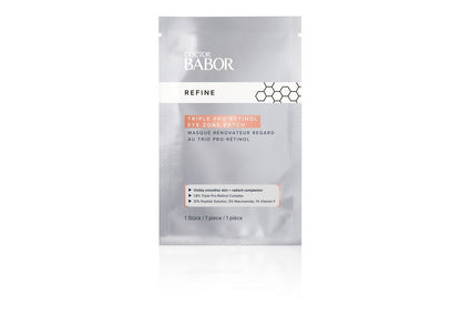 Masca pentru zona ochilor Doctor Babor Refine Triple Pro-Retinol 5buc.