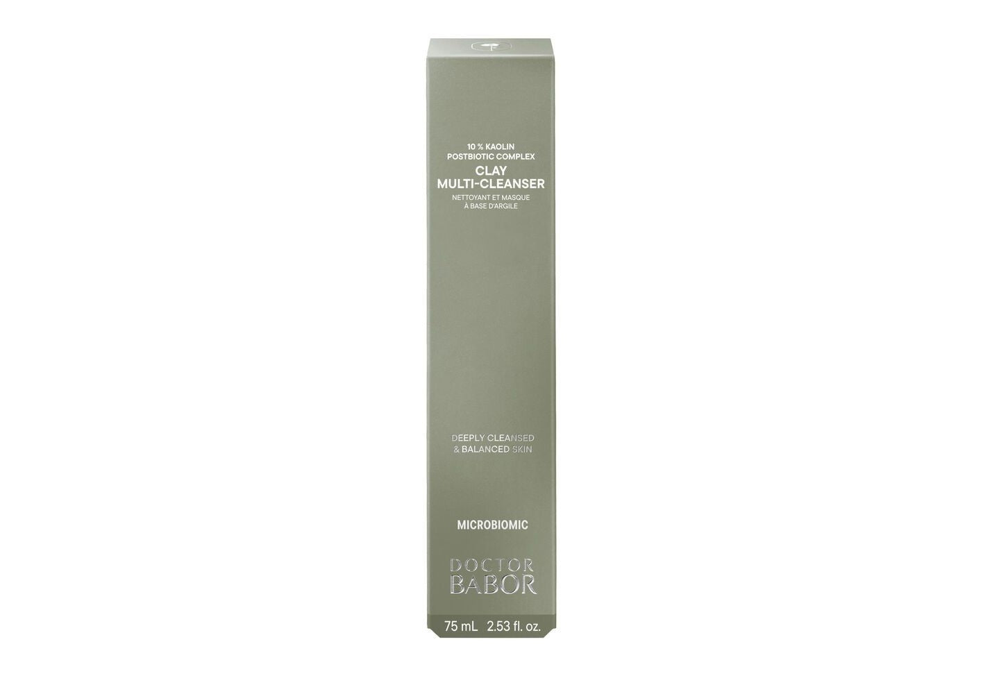 Demachiant Doctor Babor Microbiomic Clay Multi Cleanser pentru curatare profunda 75ml