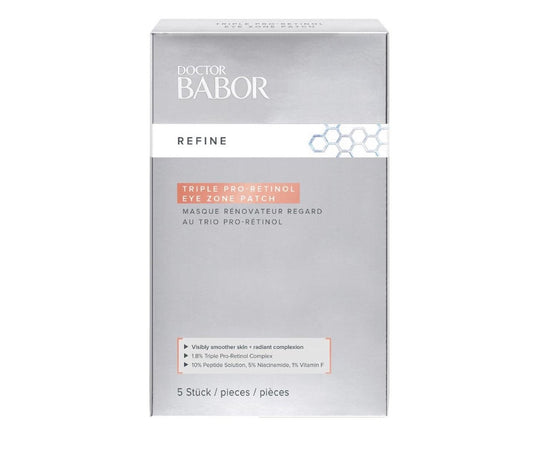 Masca pentru zona ochilor Doctor Babor Refine Triple Pro-Retinol 5buc.