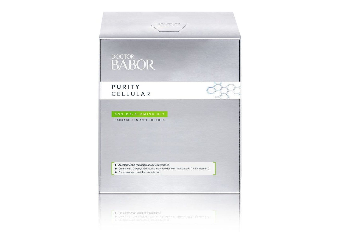 Set program corector anti-acnee Dr Babor Purity Cellular SOS 1x50ml 1x5gr