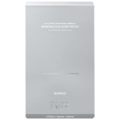 Doctor Babor Renewal Eye Zone Patches – Firming and Regenerating Eye Patches 5 pairs