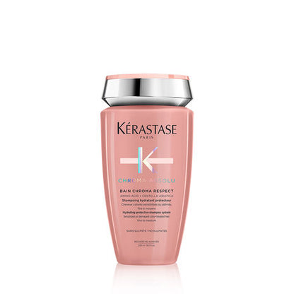 Șampon hidratant protector pentru păr vopsit fin spre mediu — Kérastase Chroma Absolu Bain Chroma Respect 250ml