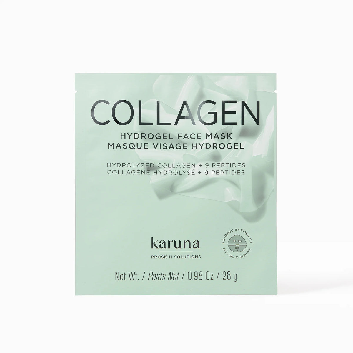 Mască de noapte cu colagen și 9 peptide Karuna Collagen Hydrogel Face Mask