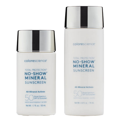 Crema solara cu minerale SPF 50 Colorescience total protection no-show mineral sunscreen 78ml