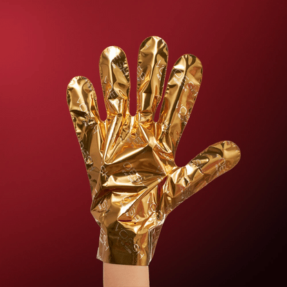 Manusi cu colagen Voesh Collagen Gloves Imperial Gold