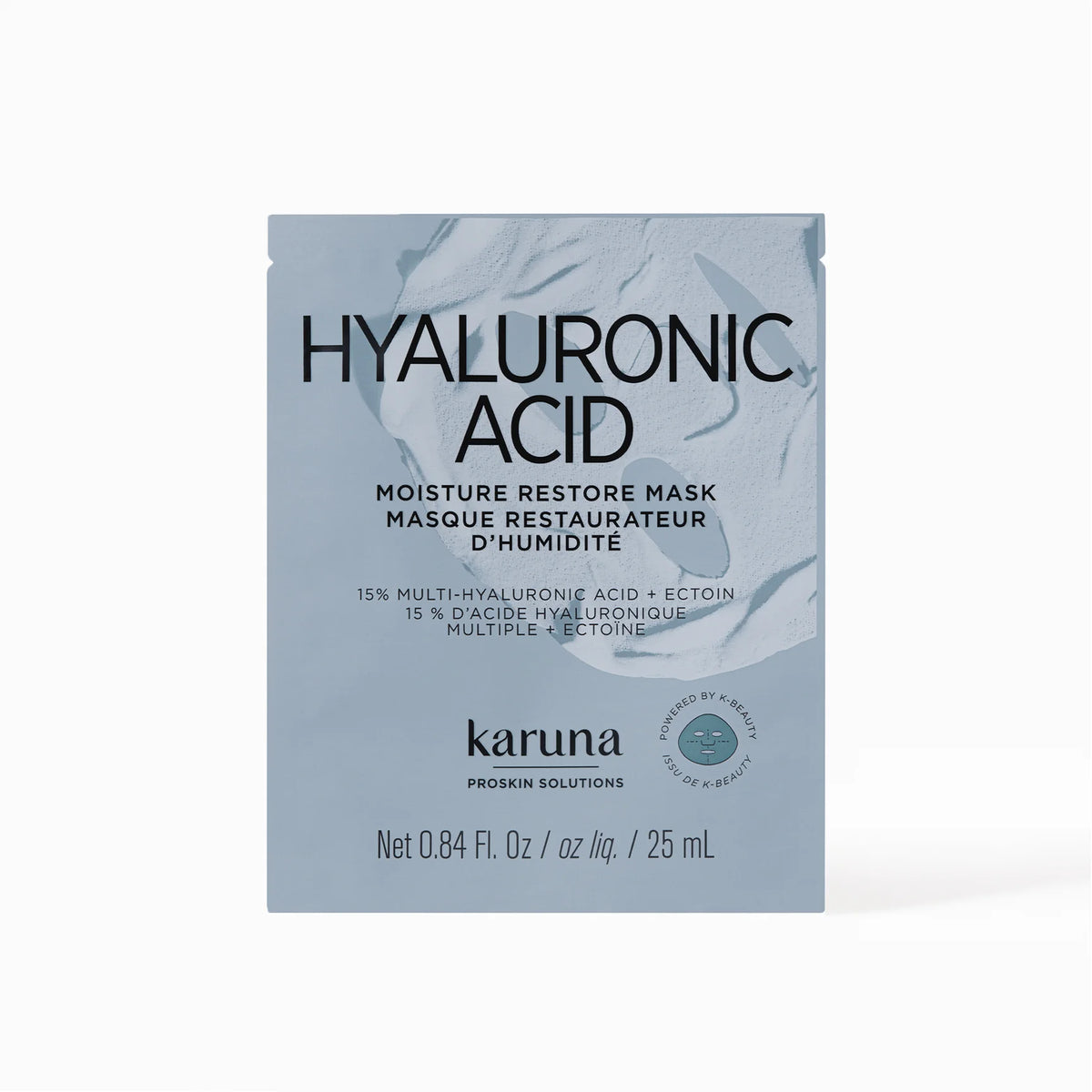 Mască hidratantă cu 15% complex multi-hialuronic Karuna Hyaluronic Acid Moisture Restore Mask