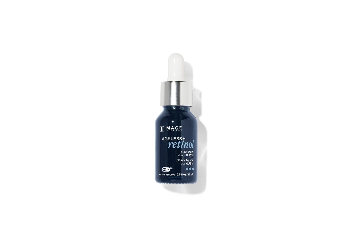 Retinol lichid pur Image Skincare Ageless+ Retinol Pure Liquid Retinol 0.75%, travel size 15ml