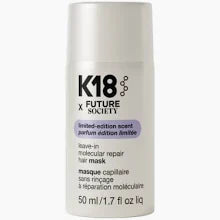 Masca de par K18 x Future Society leave in molecular repair hair mask 50ml - editie limitata