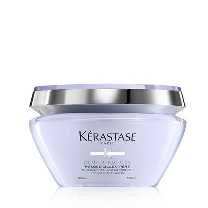 Mască de păr - Kérastase Blond Absolu Masque Cicaextreme - Hidratare intensă post-decolorare - 200ml