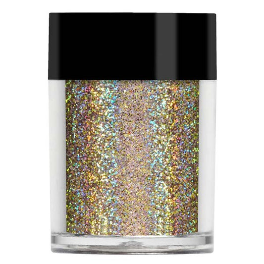 Holographic Nail Glitter Champagne Super Lecente 8g